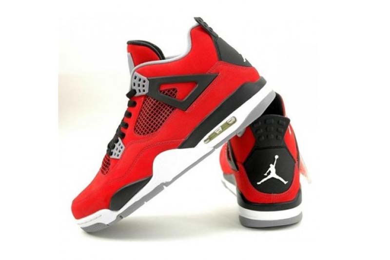 jordan retro 4 rojas